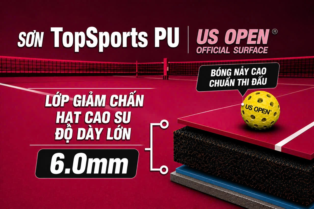 CÔNG NGHỆ GIẢM CHẤN CHUYÊN NGHIỆP NHẤT PPA, US OPEN, IPF